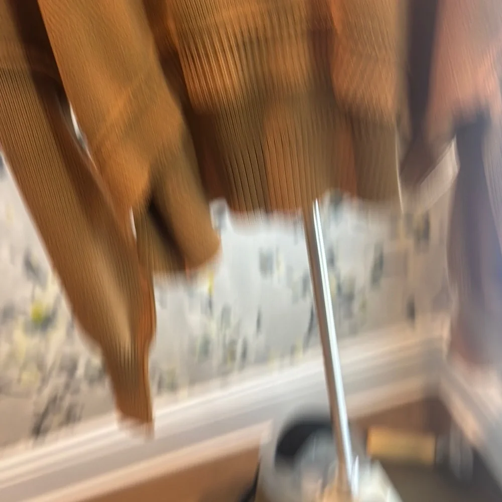 Free People Brown Crew Neck Sweater Soft Knit Casual - Picture 5 of 6